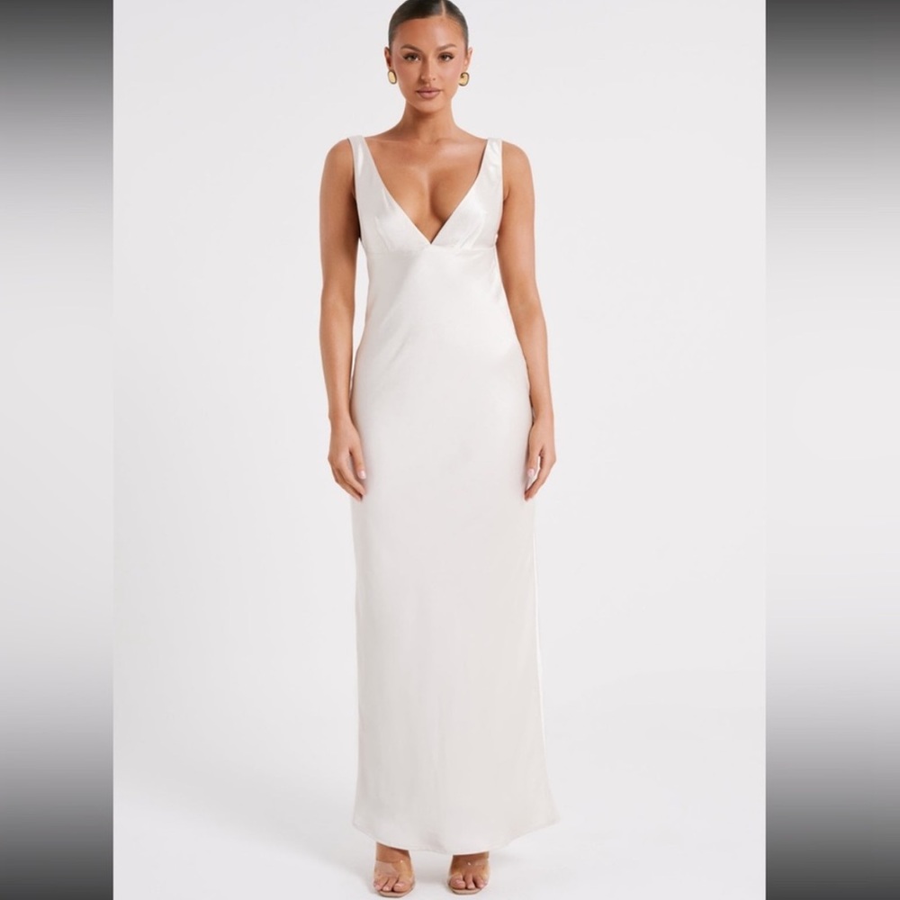 Meshki White Maxi Dress